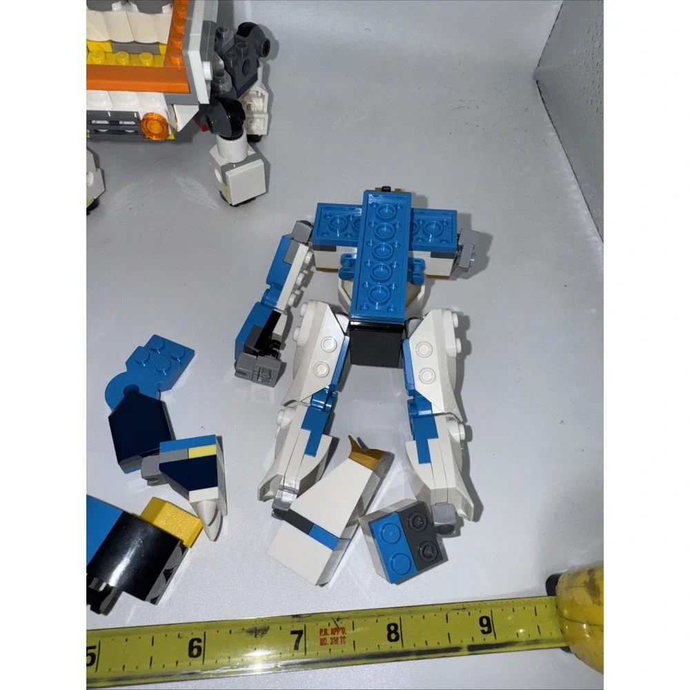 LEGO Creator and Ninjago Mechs, three sets.